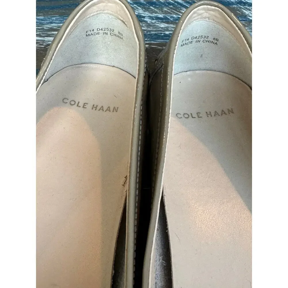 NWOT - COLE HAAN Cameo Loafer II, Patent leather shoes, women's size 8,